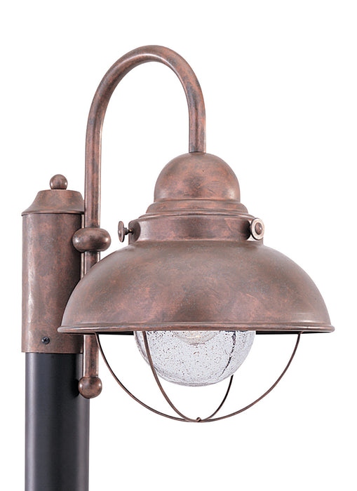 Generation Lighting - 8269-44 - One Light Outdoor Post Lantern - Sebring - Weathered Copper