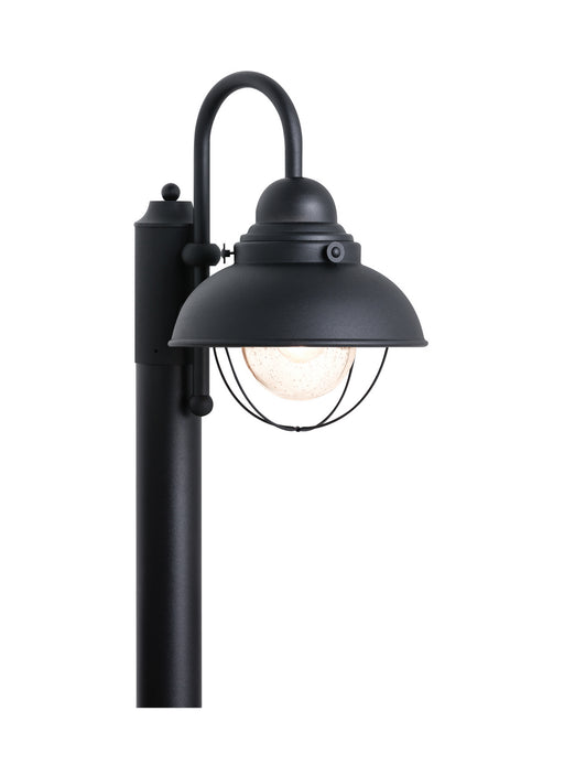 Generation Lighting - 8269-12 - One Light Outdoor Post Lantern - Sebring - Black