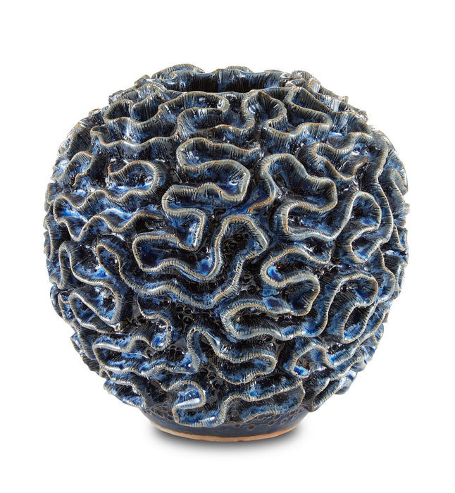 Currey and Company - 1200-0490 - Vase - Blue