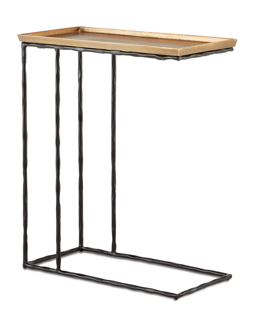 Currey and Company - 4000-0131 - Table - Antique Brass/Black