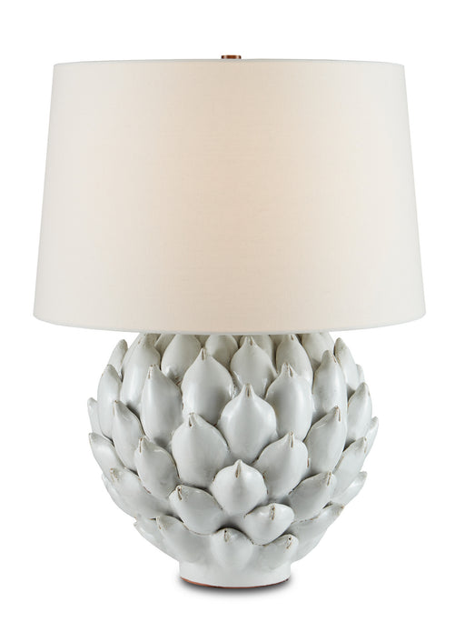 Currey and Company - 6000-0741 - One Light Table Lamp - Antique White