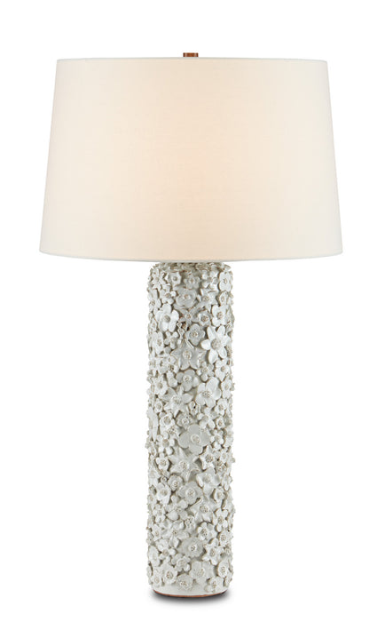 Currey and Company - 6000-0742 - One Light Table Lamp - Antique White