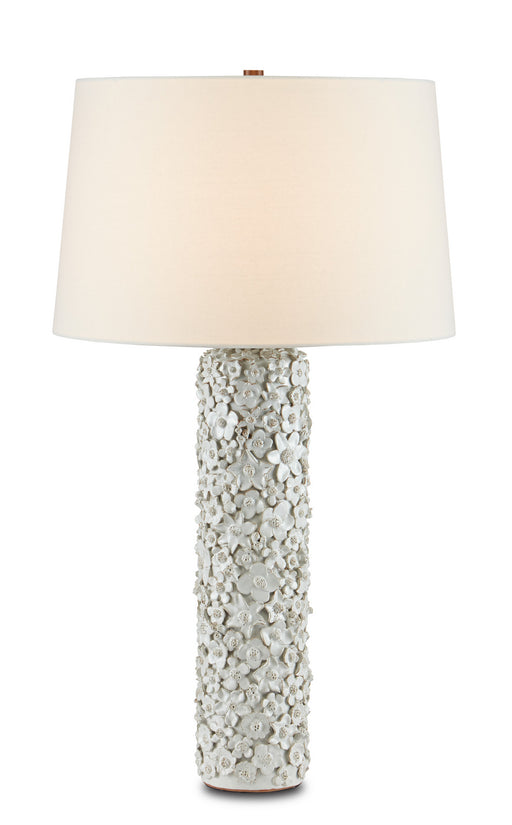 Currey and Company - 6000-0742 - One Light Table Lamp - Antique White