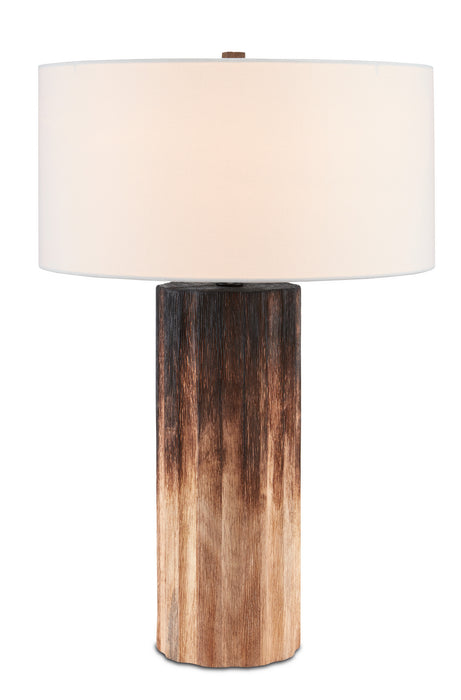 Currey and Company - 6000-0752 - One Light Table Lamp - Natural Wood