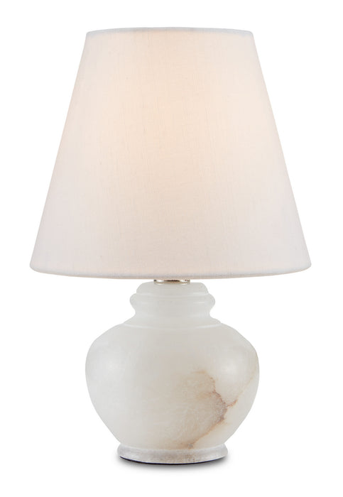 Currey and Company - 6000-0761 - One Light Table Lamp - Natural/Alabaster