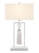 Currey and Company - 6000-0763 - One Light Table Lamp - Silver