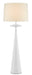 Currey and Company - 8000-0104 - One Light Floor Lamp - Gesso White