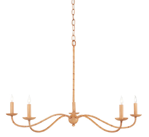 Saxon Rattan Chandelier