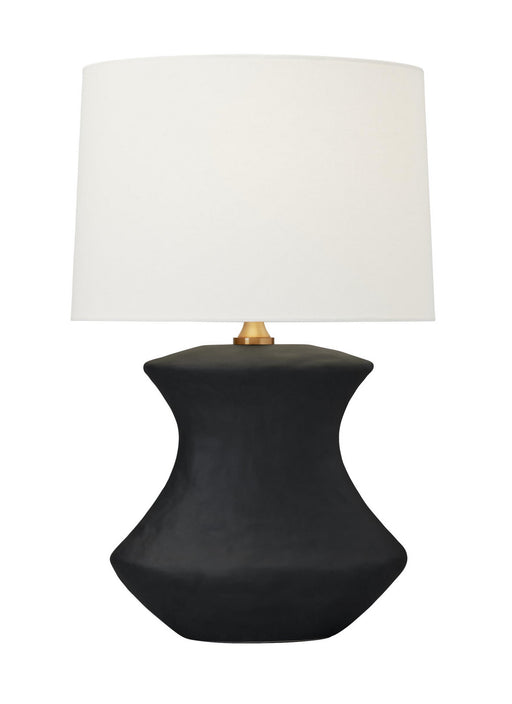 Generation Lighting - HT1021RBC1 - One Light Table Lamp - Bone - Rough Black Ceramic