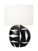 Generation Lighting - HT1041WLBL1 - One Light Table Lamp - Franz - White Leather W Black Leather