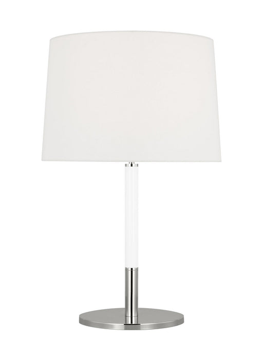 Generation Lighting - KST1041PNGW1 - One Light Table Lamp - Monroe - Polished Nickel