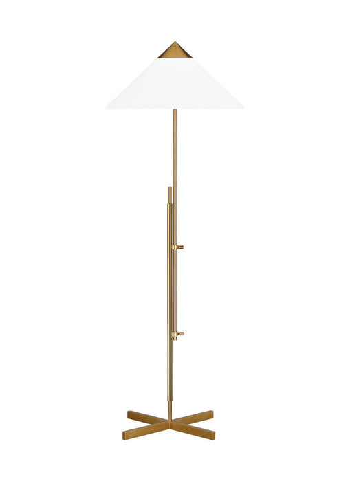 Generation Lighting - KT1291BBS1 - One Light Floor Lamp - Franklin - Burnished Brass