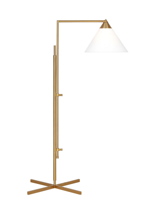 Generation Lighting - KT1301BBS1 - One Light Floor Lamp - Franklin - Burnished Brass with Deep Bronze