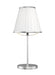 Generation Lighting - LT1131PN1 - One Light Table Lamp - Esther - Polished Nickel