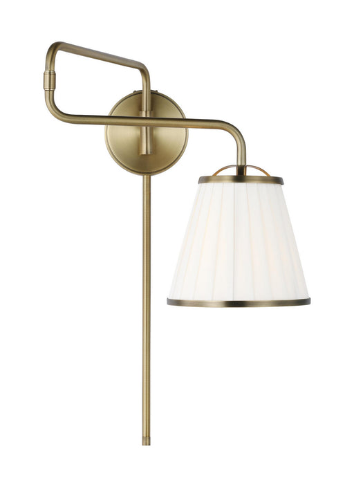 Generation Lighting - LW1081TWB - One Light Wall Sconce - Esther - Time Worn Brass
