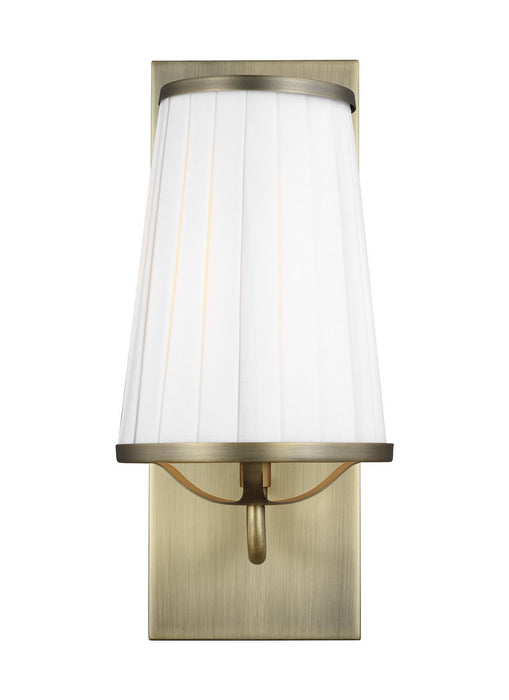 Generation Lighting - LW1091TWB - One Light Wall Sconce - Esther - Time Worn Brass