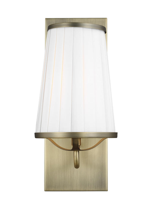 Generation Lighting - LW1091TWB - One Light Wall Sconce - Esther - Time Worn Brass