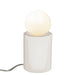 Justice Designs - CER-2460-WHT - One Light Portable - Portable - Gloss White