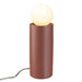 Justice Designs - CER-2465-CLAY - One Light Portable - Portable - Canyon Clay