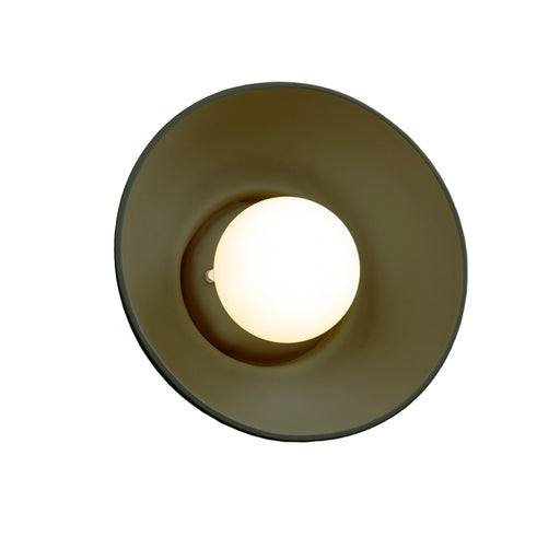 Justice Designs - CER-3030-PWGN - Wall Sconce - Ambiance Collection - Pewter Green