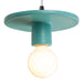 Justice Designs - CER-6320-RFPL-MBLK-WTCD - One Light Pendant - Radiance Collection - Reflecting Pool