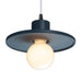 Justice Designs - CER-6325-MID-MBLK-WTCD - One Light Pendant - Radiance Collection - Midnight Sky