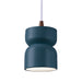 Justice Designs - CER-6500-MID-DBRZ-WTCD - One Light Pendant - Radiance Collection - Midnight Sky