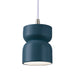 Justice Designs - CER-6500-MID-NCKL-WTCD - One Light Pendant - Radiance Collection - Midnight Sky