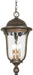 Minka-Lavery - 73247-748 - Four Light Outdoor Chain Hung - Havenwood - Tauira Bronze And Alder Silver