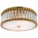 Visual Comfort - CHC 4925HAB-CG - LED Flush Mount - Kean - Hand-Rubbed Antique Brass