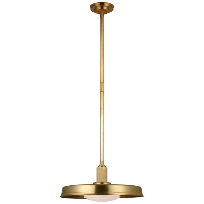 Visual Comfort - CHC 5301AB-WG - LED Pendant - Ruhlmann - Antique-Burnished Brass