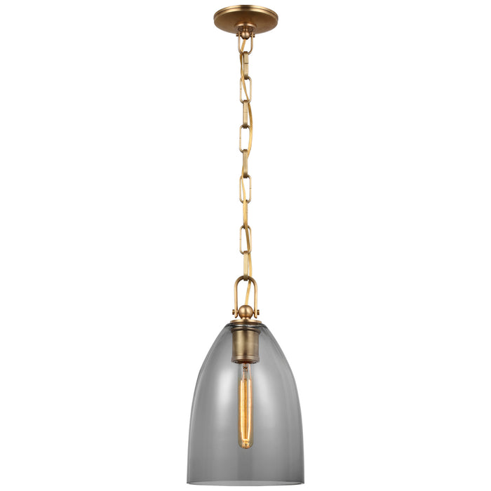 Visual Comfort - CHC 5425AB-SMG - LED Pendant - Andros - Antique-Burnished Brass