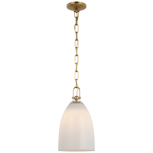 Visual Comfort - CHC 5425AB-WG - LED Pendant - Andros - Antique-Burnished Brass