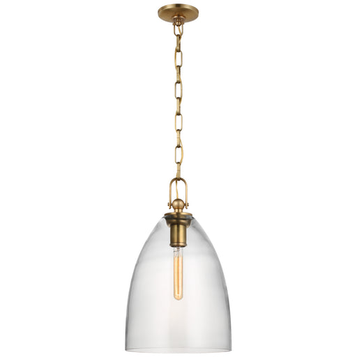 Visual Comfort - CHC 5426AB-CG - LED Pendant - Andros - Antique-Burnished Brass
