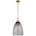 Visual Comfort - CHC 5426AB-SMG - LED Pendant - Andros - Antique-Burnished Brass