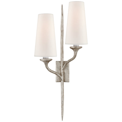 Visual Comfort - JN 2077BSL-L - Two Light Wall Sconce - Iberia - Burnished Silver Leaf