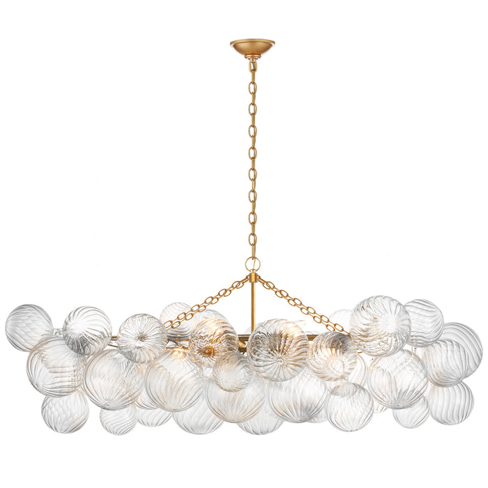 Visual Comfort - JN 5116G-CG - LED Linear Chandelier - Talia - Gild