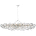 Visual Comfort - JN 5117PW-CG - LED Linear Chandelier - Talia - Plaster White