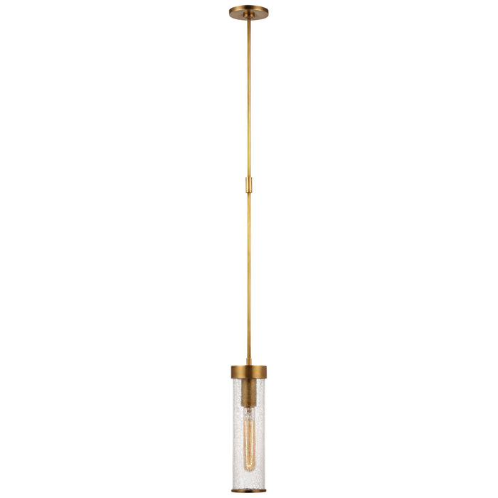Visual Comfort - KW 5116AB-CRG - LED Pendant - Liaison - Antique-Burnished Brass