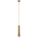 Visual Comfort - KW 5220AB-WG - LED Pendant - Precision - Antique-Burnished Brass