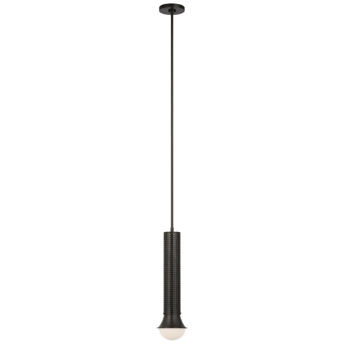 Visual Comfort - KW 5220BZ-WG - LED Pendant - Precision - Bronze