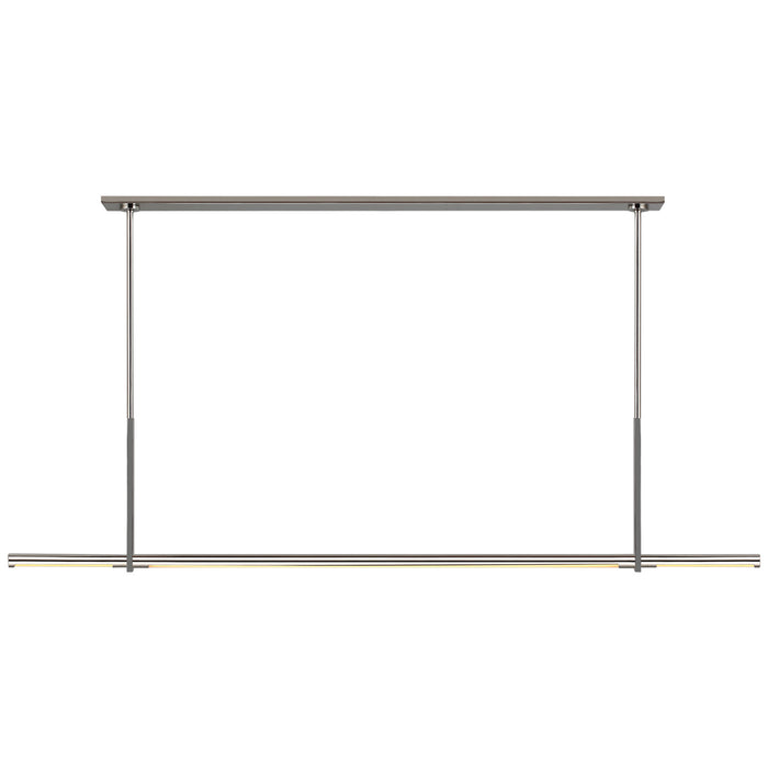 Visual Comfort - KW 5730PN - LED Linear Pendant - Axis - Polished Nickel