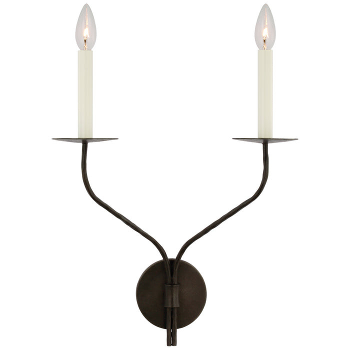 Visual Comfort - S 2752AI - LED Wall Sconce - Belfair - Aged Iron