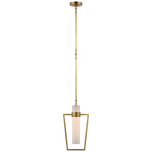 Visual Comfort - S 5676HAB-WG - LED Pendant - Presidio - Hand-Rubbed Antique Brass