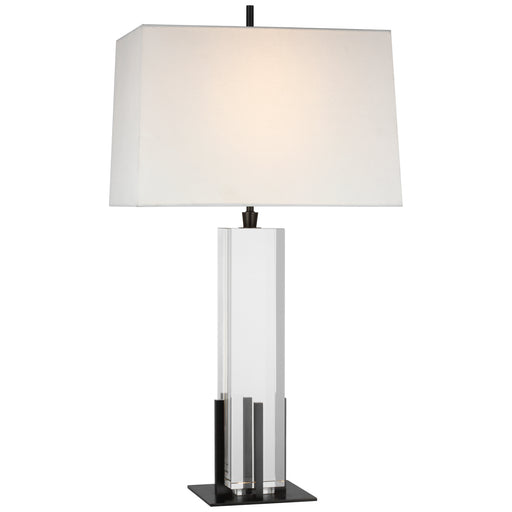 Visual Comfort - TOB 3920CG/BZ-L - LED Table Lamp - Gironde - Crystal and Bronze