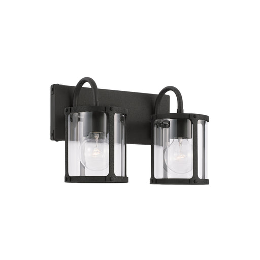 Capital Lighting - 144921BI-527 - Two Light Vanity - Brennen - Black Iron