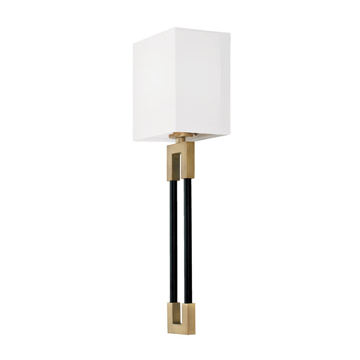 Capital Lighting - 644711AB - One Light Wall Sconce - Bleeker - Aged Brass and Black