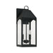 Capital Lighting - 946321BK - Two Light Outdoor Wall Lantern - Burton - Black