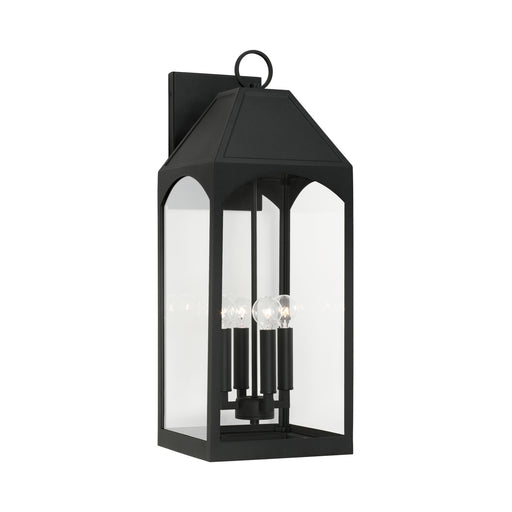 Capital Lighting - 946341BK - Four Light Outdoor Wall Lantern - Burton - Black