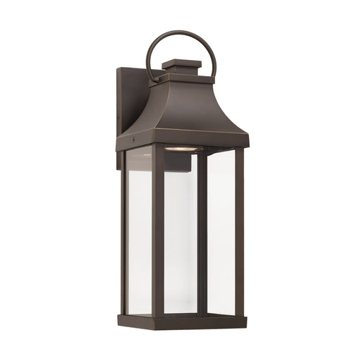 Capital Lighting - 946411OZ-GL - One Light Outdoor Wall Lantern - Bradford - Oiled Bronze